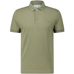 Lacoste, Tops, Heren, Groen, 2Xl, Klassieke Polo Shirt