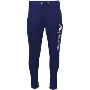 Aquascutum, Broeken, Heren, Blauw, XL, Katoen, Sportieve katoenen sweatpants met elastische tailleband
