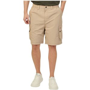 Dickies, Korte broeken, Heren, Beige, M, Nylon, Cargo Bermuda Shorts Sand Jackson Style