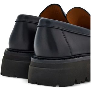 Salvatore Ferragamo, Schoenen, Heren, Zwart, 39 EU, Leer, Loafers