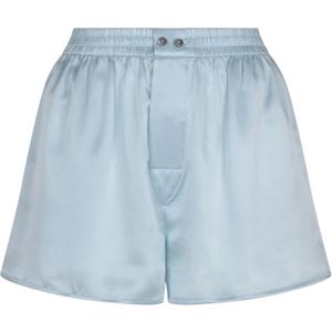 Alexander Wang, Korte broeken, Dames, Blauw, L, Polyester, Short Shorts