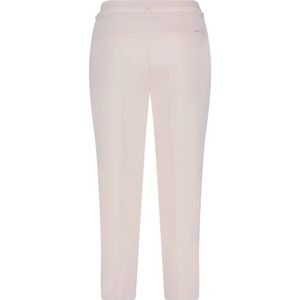 Betty & Co, Broeken, Dames, Beige, S, Hoge taille ceintuur broek