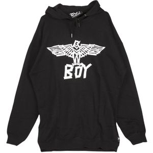 BOY London, Sweatshirts & Hoodies, Heren, Zwart, L, Adelaar Hoodie Zwart/Wit