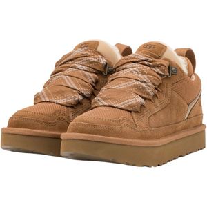 Ugg, Schoenen, Dames, Bruin, 37 EU, Suède, Limited Edition Sneakers Lowmel Chestnut