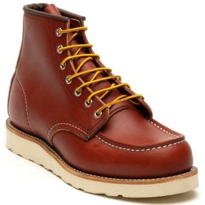 Red Wing Shoes, Schoenen, Heren, Bruin, 41 EU, Bruine Moc Toe Platte Schoenen