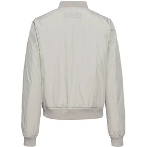 Camel Active, Jassen, Dames, Grijs, M, Polyester, Blouson van gerecycled polyester