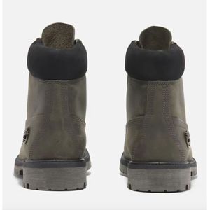 Timberland, Schoenen, Heren, Grijs, 45 EU, Waterdichte Premium Veterschoen (Grijs)