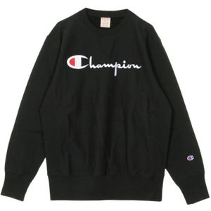 Champion, Sweatshirt Zwart, Heren, Maat:L