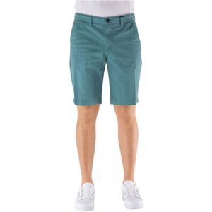 Timberland, Chino Twill Shorts Groen, Heren, Maat:W32