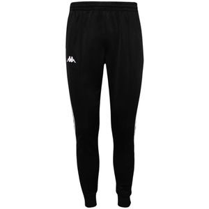 Kappa, Broeken, Heren, Zwart, XL, Casual Trainingsbroek