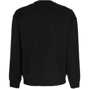 Dickies, Sweatshirts & Hoodies, Heren, Zwart, L, Katoen, Stijlvolle Sweatshirt voor Mannen