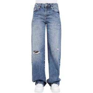 Armani Exchange, Jeans, Dames, Blauw, W31, Katoen, Loose-fit Jeans