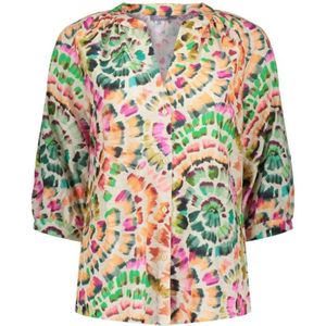 Geisha, Blouses & Shirts, Dames, Veelkleurig, L, Kleurrijke Tie-Dye Blouse