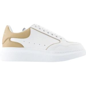 Alexander McQueen Pre-owned, Pre-owned, Dames, Wit, 37 EU, Leer, Pre-owned Leather sneakers