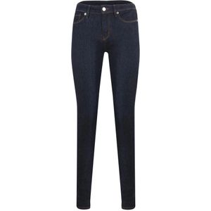 Love Moschino, Donkerblauwe Stretch Skinny Jeans Blauw, Dames, Maat:W32