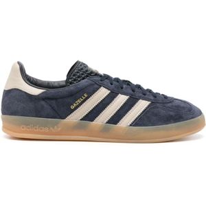 Adidas, Vintage Gazelle Indoor Schoenen Blauw, Heren, Maat:43 EU