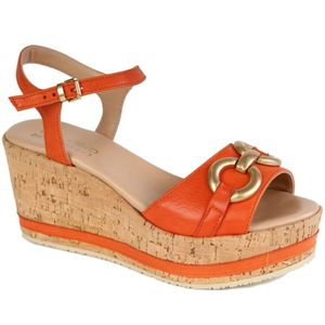 Roberto d'Angelo, Schoenen, Dames, Oranje, 40 EU, Roberto d Angelo schoenen sandalen Oranje