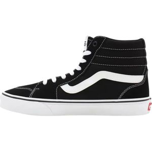 Vans, Schoenen, Heren, Zwart, 46 EU, Klassieke High-Top Sneakers Zwart/Wit