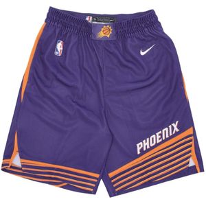 Nike, Sport, Heren, Paars, XL, Polyester, Phoenix Suns Basketball Shorts Icon Edition