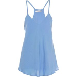 Fracomina, Tops, Dames, Blauw, L, Dames Zomer Top Turquoise/Blauw