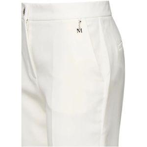 Guess, Broeken, Dames, Wit, 2Xl, Witte Slim Fit Broek