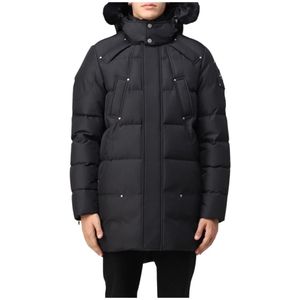 Moose Knuckles, Parka Cloud Neoshear Zwart, Heren, Maat:M