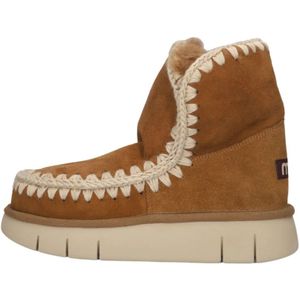 Mou, Schoenen, Dames, Bruin, 36 EU, Suède, Glitter Eskimo Laarzen