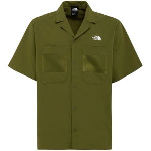 The North Face, Overhemden, Heren, Groen, L, Polyester, Short Sleeve Shirts