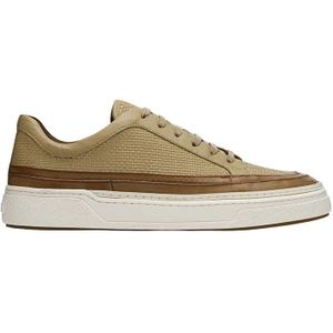 Lottusse, Schoenen, Heren, Beige, 43 EU, Torino Sneaker Lace Up Sportieve Veters