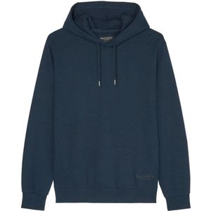 Marc O'Polo, Sweatshirts & Hoodies, Heren, Blauw, 2Xl, Katoen, Hoodie regular