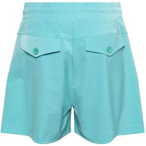 &Co Woman, Korte broeken, Dames, Blauw, XS, Turquoise Korte Reisshorts