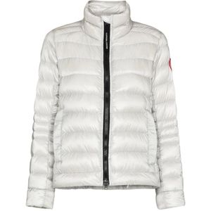 Canada Goose, Jassen, Dames, Grijs, S, Lichtgewicht Gewatteerde Donsjas