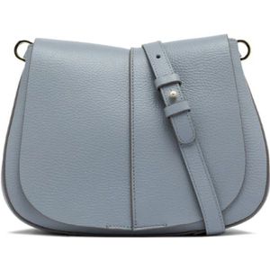 Gianni Chiarini, Tassen, Dames, Blauw, ONE Size, Ronde Array Grote Handtas