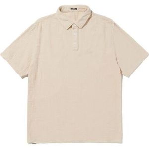 Denham, Rich Reg Polo Shirt Beige, Heren, Maat:L