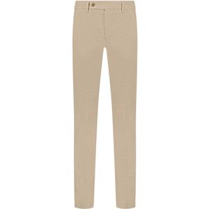 Berwich, Nude Chino Broek Beige, Heren, Maat:2XL