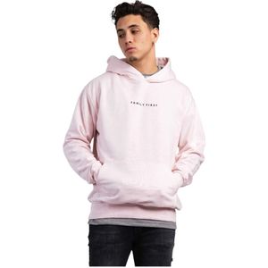 Family First, Sweatshirts & Hoodies, Heren, Roze, S, Roze Box Logo Hoodie