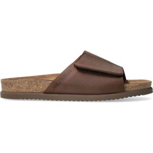 Mephisto, Schoenen, Heren, Bruin, 44 EU, Leer, Ontspannen herenslipper met Soft-Air tussenzool