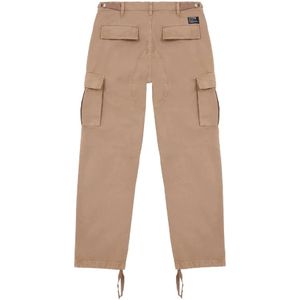 Iuter, Broeken, Heren, Bruin, W32, Cargo Canvas Broek