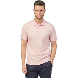 Hugo Boss, Tops, Heren, Roze, L, Roze Polo Passenger Korte Mouw Shirt