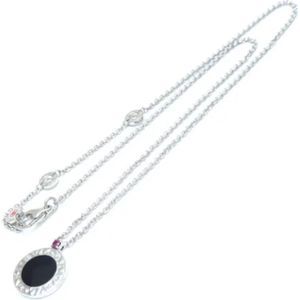 Bvlgari Vintage, Pre-owned Silver necklaces Grijs, Dames, Maat:ONE Size