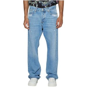 John Richmond, Jeans, Heren, Blauw, W33, Katoen, Jeans