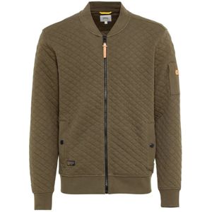 Camel Active, Groene Vest met Rits Groen, Heren, Maat:M