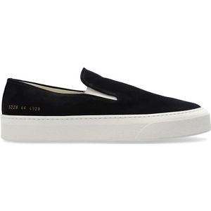 Common Projects, Schoenen, Heren, Blauw, 46 EU, Leer, Sport Schoenen Slip-On