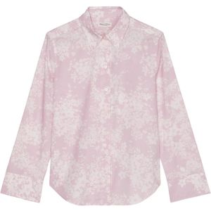 Marc O'Polo, Blouses & Shirts, Dames, Roze, L, Katoen, A-lijn blouse