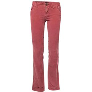 Dolce & Gabbana Pre-owned, Pre-owned, Dames, Rood, S, Tweed, Pre-owned Corduroy bottoms