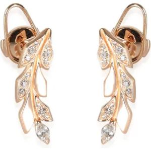 Tiffany & Co. Pre-owned, Pre-owned Rose Gold earrings Geel, Dames, Maat:ONE Size
