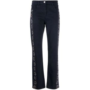 Etro, Straight Jeans Blauw, Dames, Maat:W30