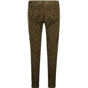 Dondup, Broeken, Heren, Bruin, W35, Gaubert Corduroy Slim Chino Broek