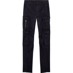 Diesel, Cargo pants with zip pocket Zwart, Heren, Maat:2XL