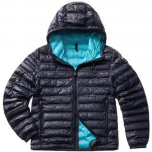 Blauer, Eco Heren Grayson Puffer Jas Blauw, Heren, Maat:S